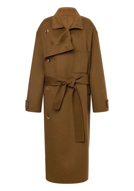 Brown wool double-breasted coat Philosophy Di Lorenzo Serafini - women